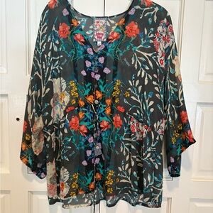 Johnny was silk blouse never worn